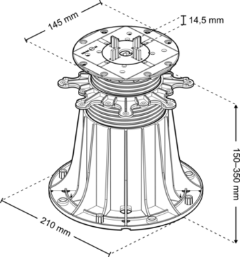Dimensions max 150 350 d3 oblique 3
