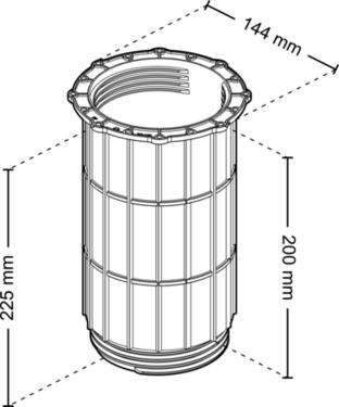 Dimensions max ds200 oblique 3