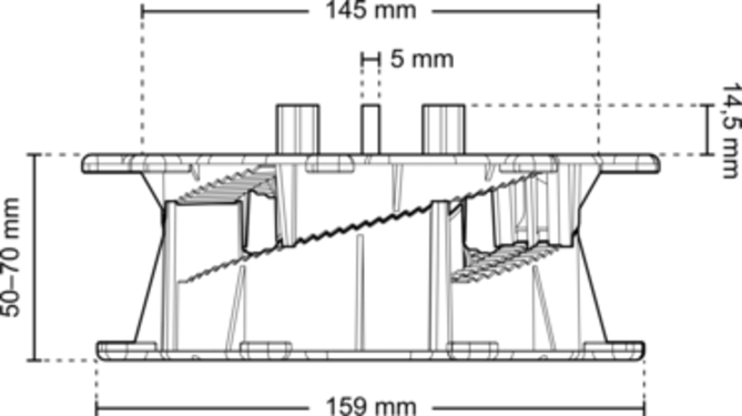 Dimensions spi 050 070 d5 front