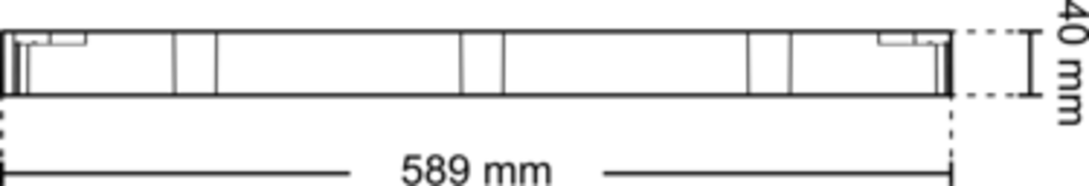 Dimensions decs dsp front