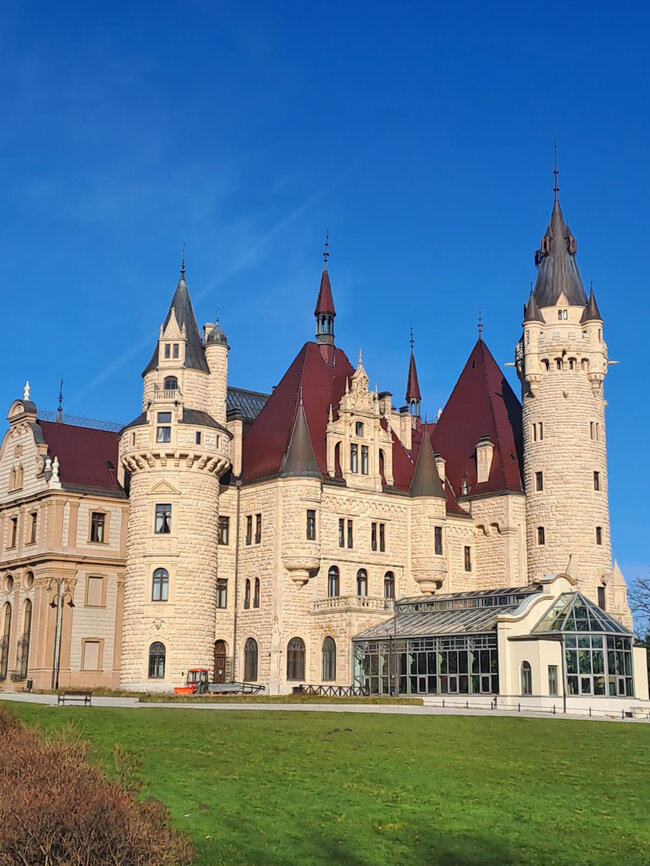 Arquitectura e Historia: La nueva cara de las terrazas del Castillo de Moszna