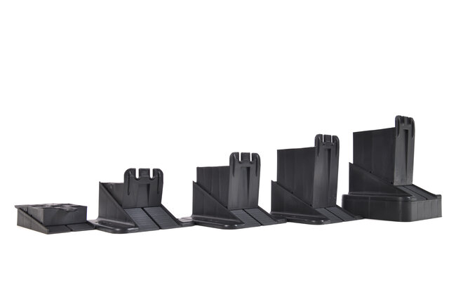 Regulados plots soporte de terraza para vigas con tablas raptor