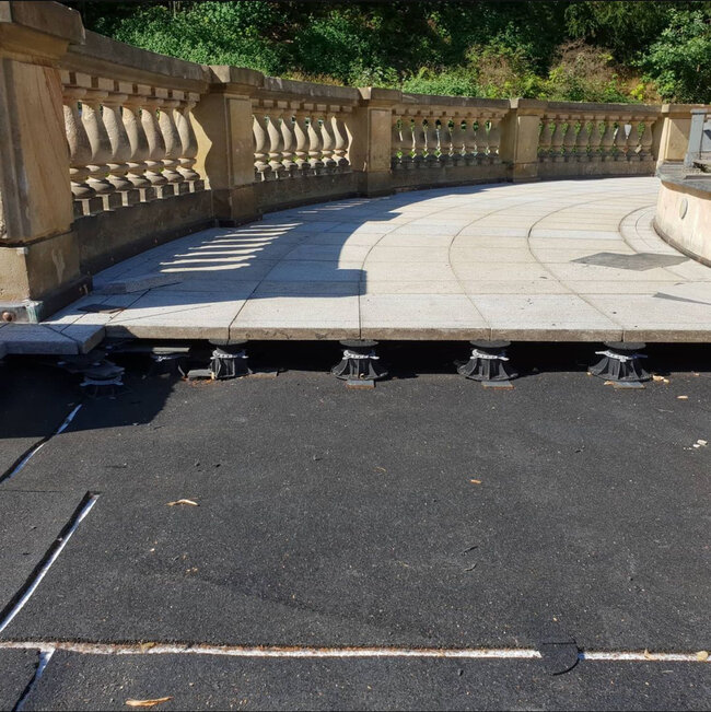 Reforma de terraza en un edificio histórico en Karlovy Vary 2