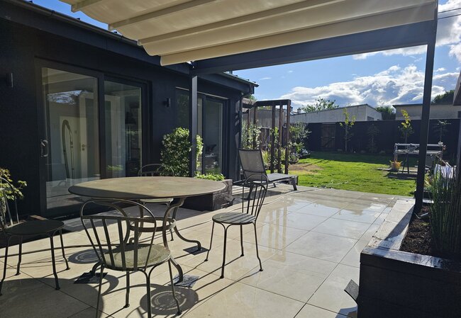 Terraza con suelo técnico en Irlandia