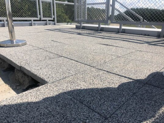 foto de terraza en sacos de mortero de cemento 3