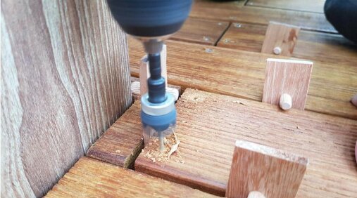 Paso a paso montaje de baldosas de terraza sobre soportes 14